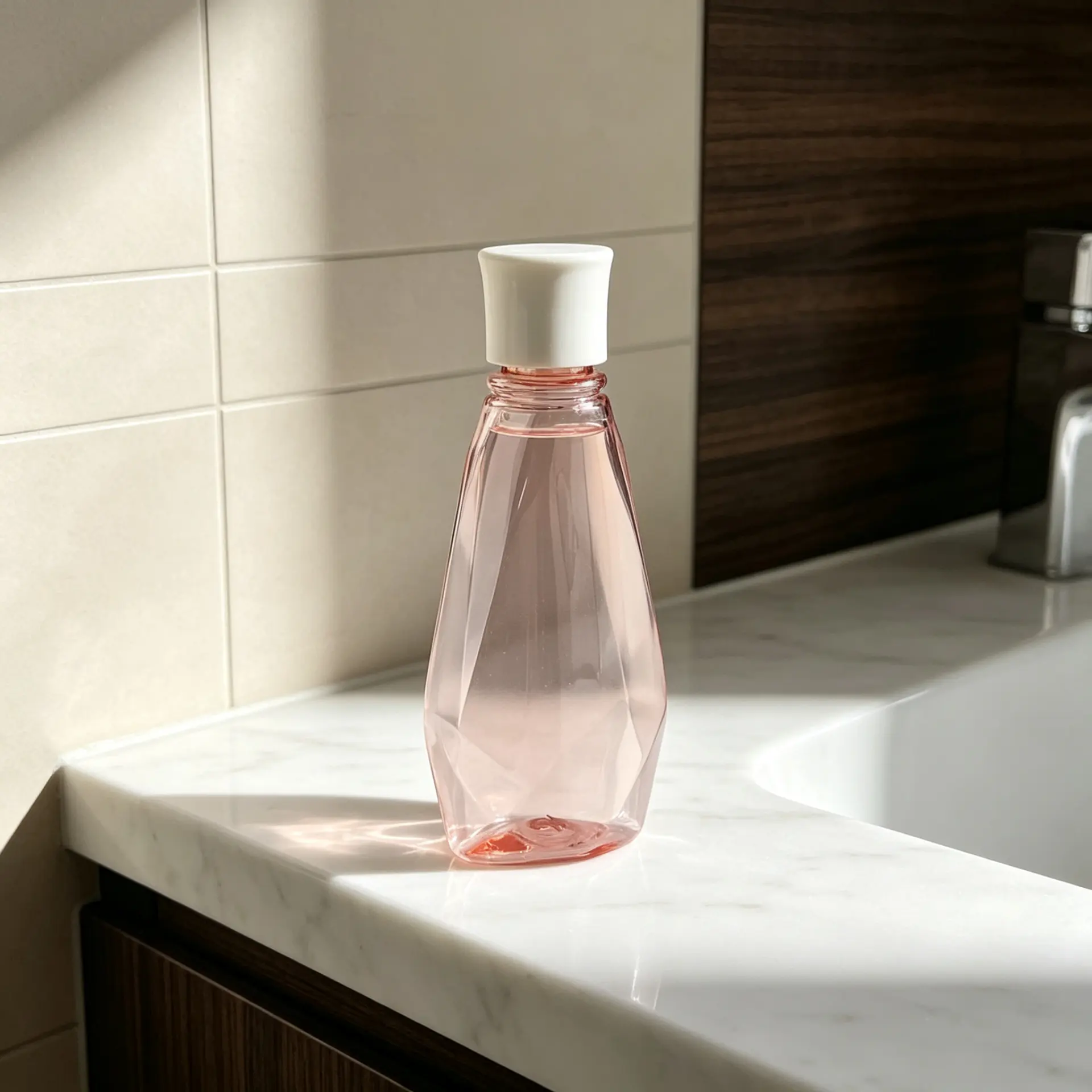 80ml PET Plastic Clear White Flasks with PP Liquid Bottle