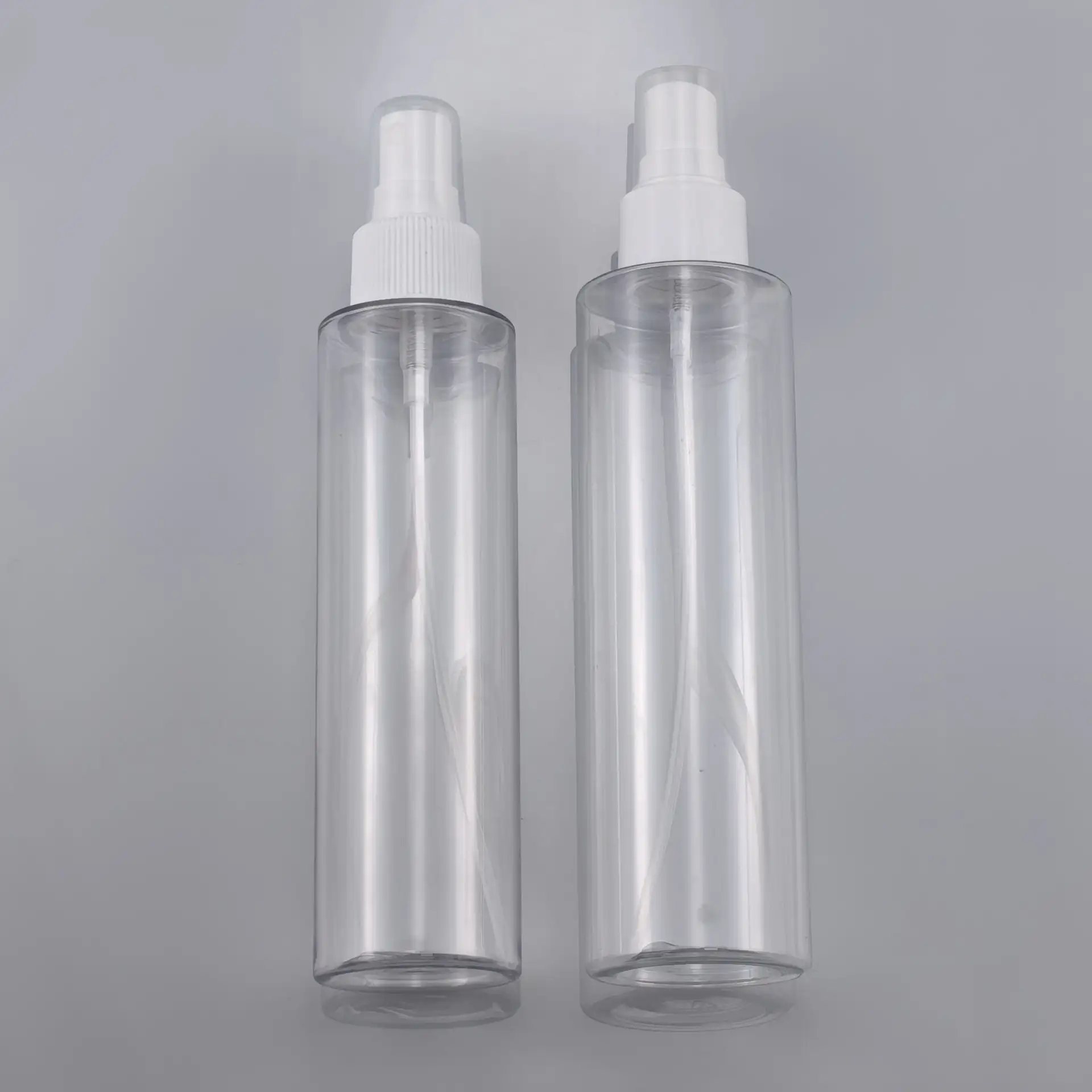 Multi Size Custom PCR Cosmetic Bottle With Pump For Lotion Serum Toner Shampoo Storage