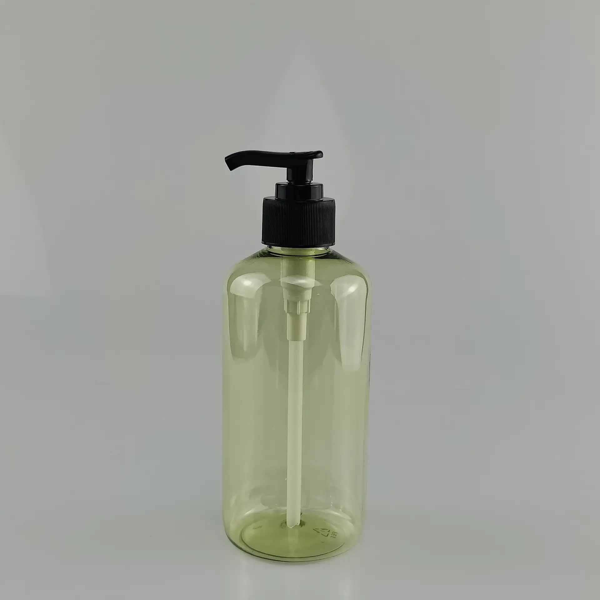 350ml Green PET Lotion Pump Bottle Refillable Leak-Proof Plastic Dispenser For Shampoo Hand Sanitizer