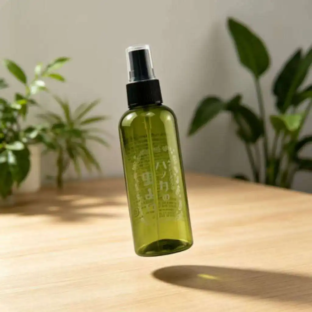 100ml Dark Green Transparent PET Fine Mist Spray Bottle For Cosmetic Liquid Packaging