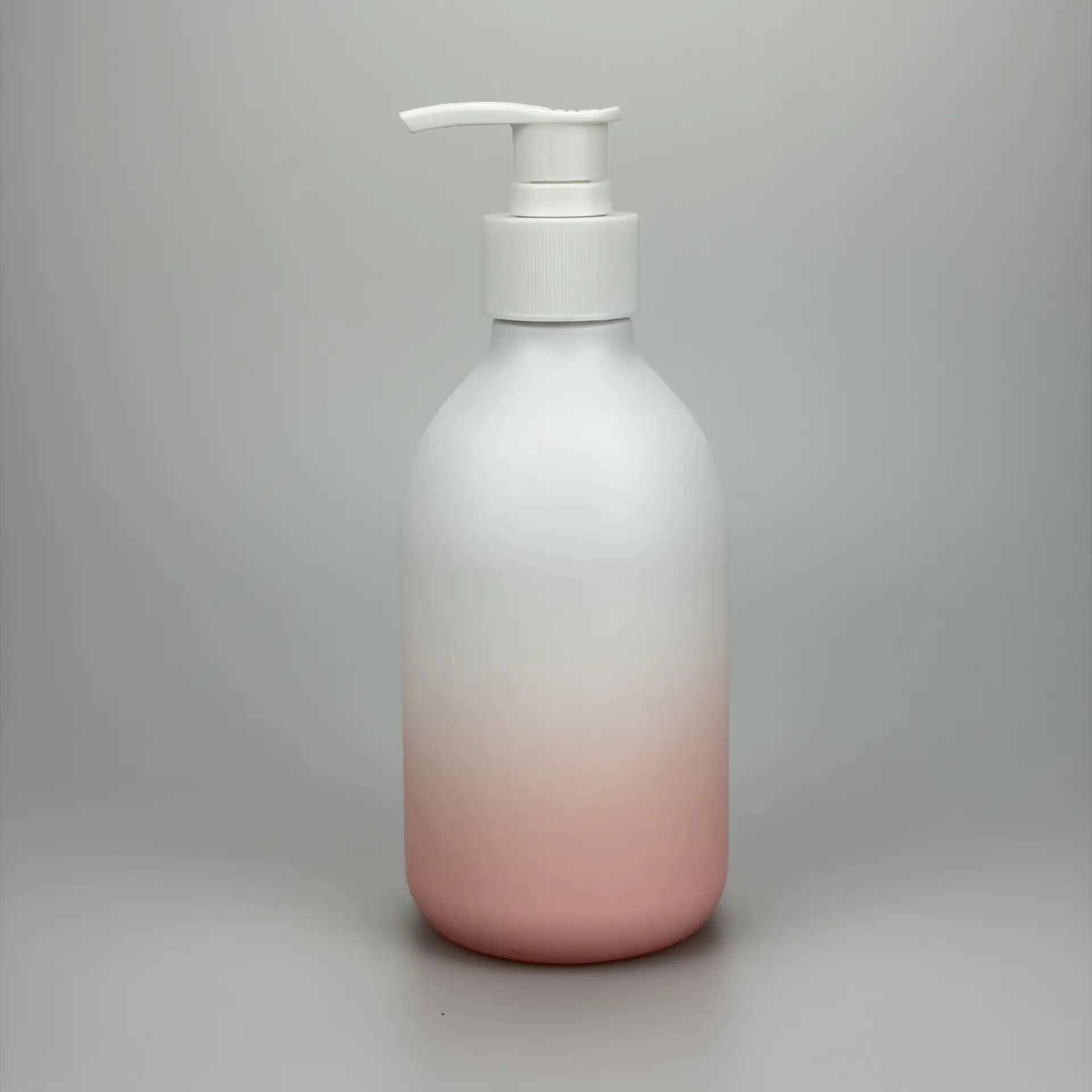 300ml Custom PET Shampoo Bottle With Screw Cap And Pump For Daily Hair Care Liquid Packaging