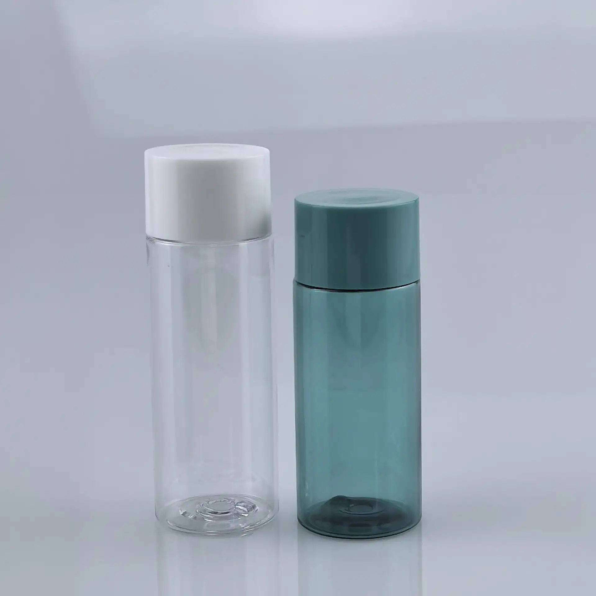 30ml 35ml Frosted PET Polyester Plastic Bottle Screw Cap For Shampoo Perfume Facial Toner Skincare