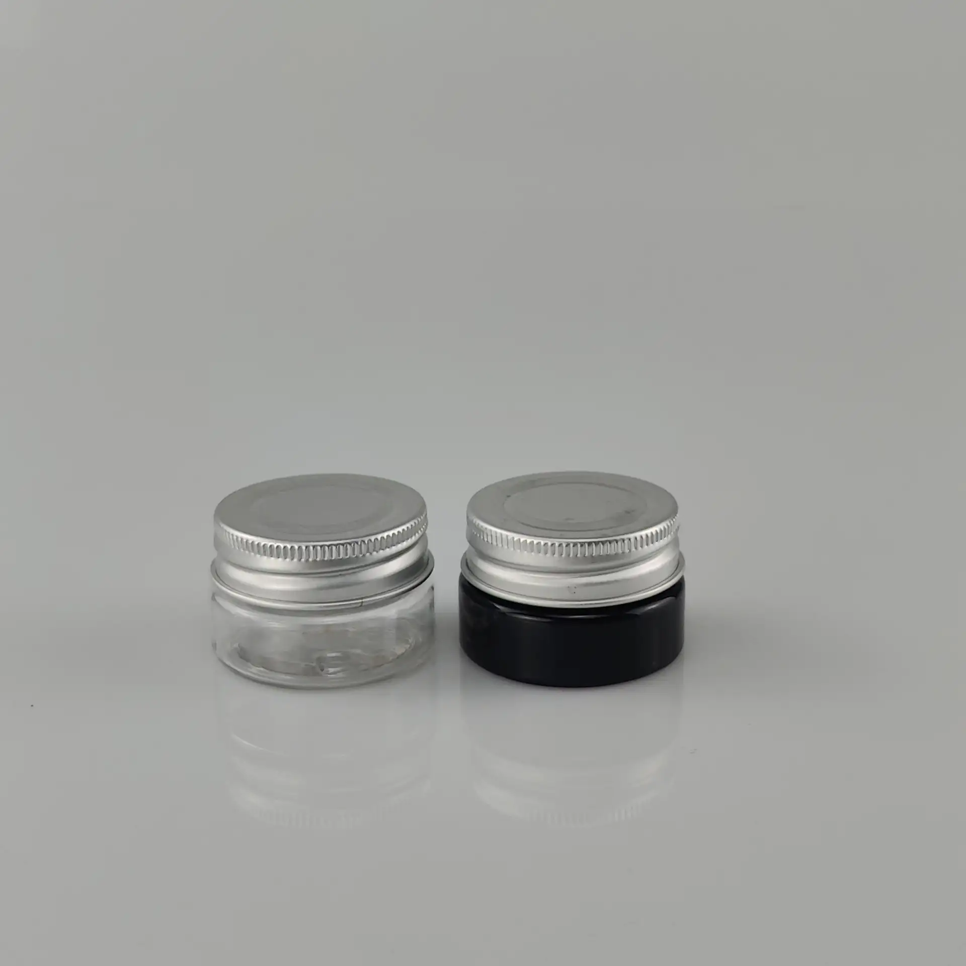 Wide-mouth plastic bottle, empty cosmetic jar, pet container, skincare packaging bottlev