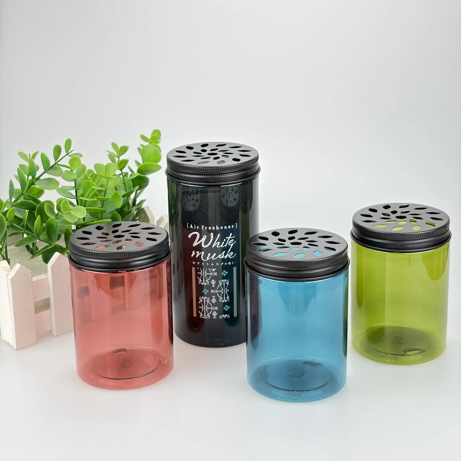 PET plastic jar, cosmetic & shampoo packaging jar