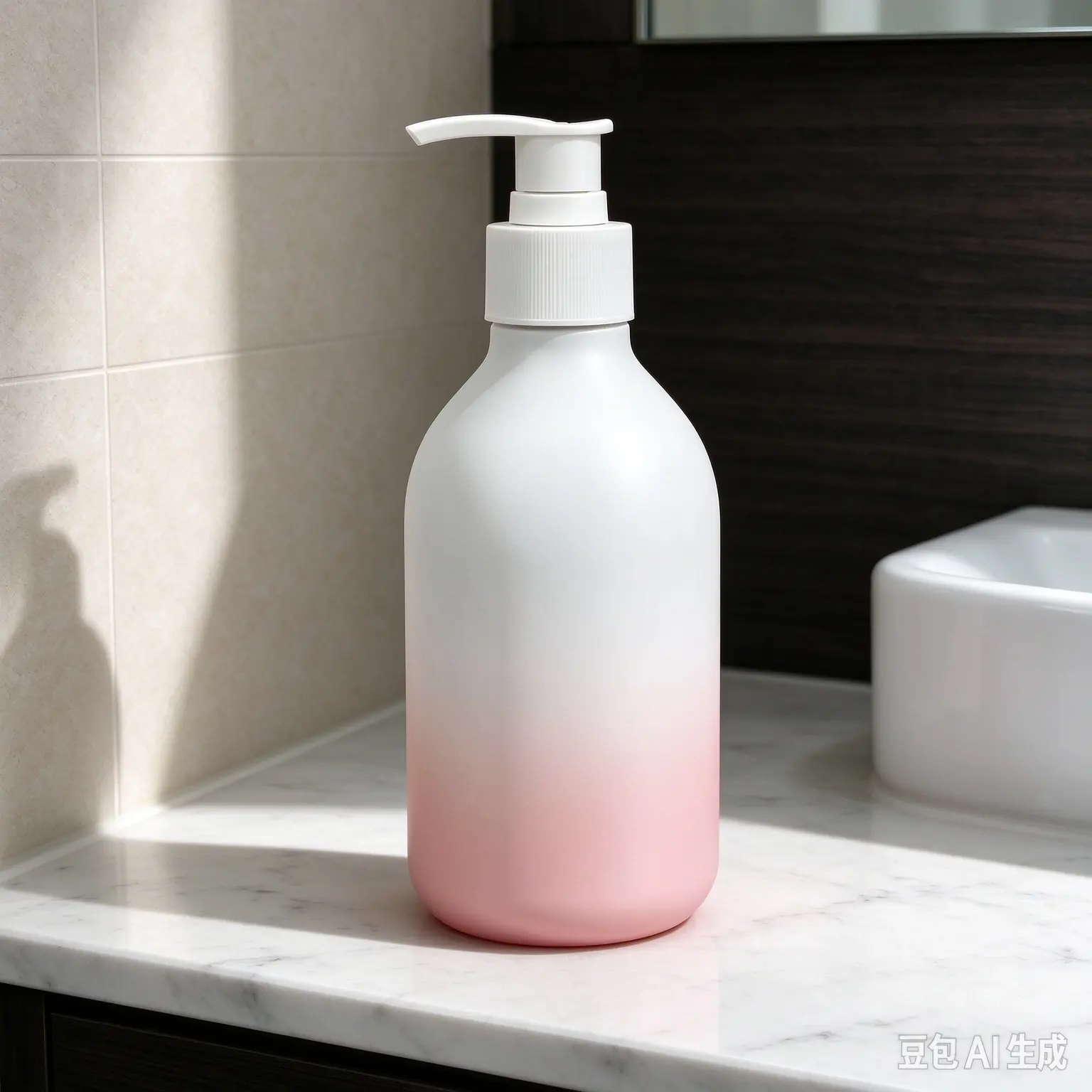 300ml Custom PET Shampoo Bottle With Screw Cap And Pump For Daily Hair Care Liquid Packaging