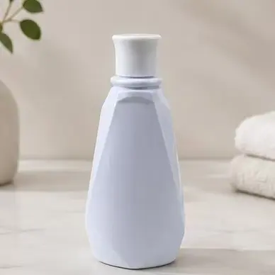 This stylish faceted PET bottle works as a premium refill container for shampoo, body wash, mouthwash and facial toner, perfect packaging for beauty brands, hotel bathroom amenities and oral care product lines.