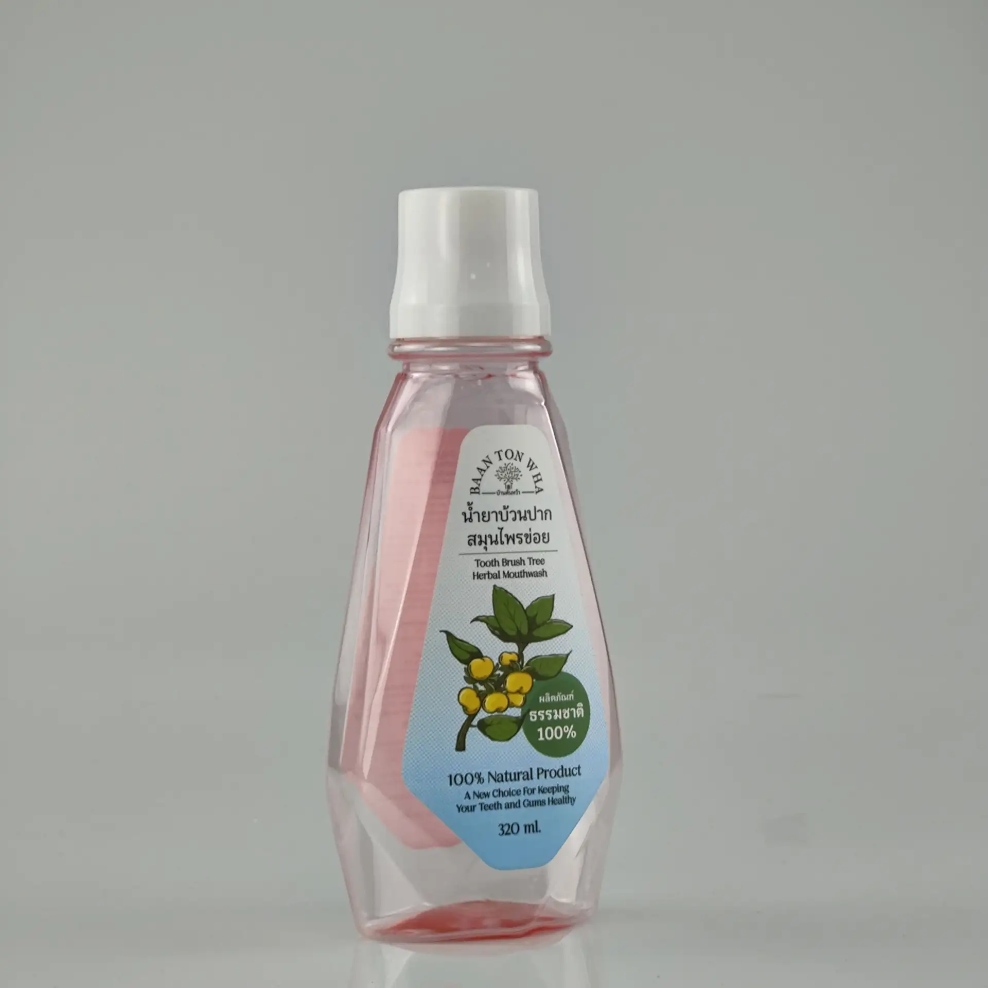 300ml Custom PET Bottle Screw Cap for Mouthwash Essential Oil Lotion Pill Storage