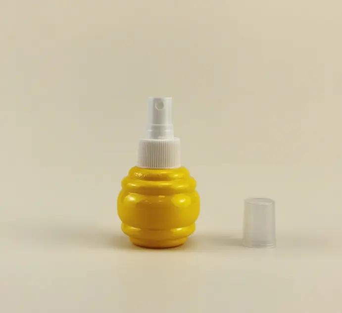 80ml Custom PET Children's Toothpaste Bottle Pump Seal Screw Cap Screen Printing Container