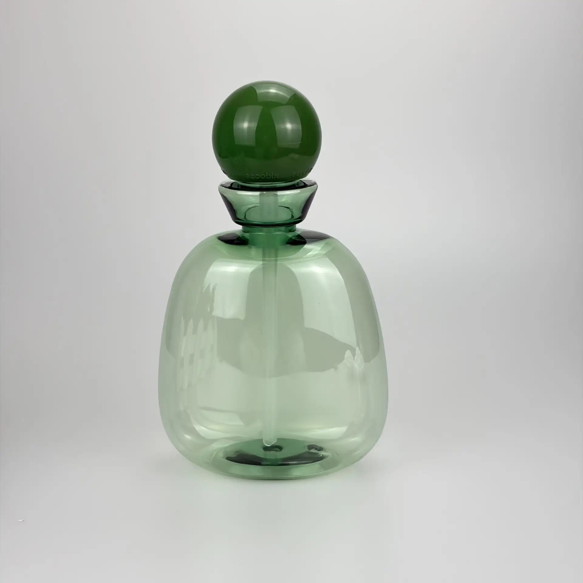 260ml Refillable Quantitative Portable PET Mouth Wash Bottle Eco-friendly Personal Care Container