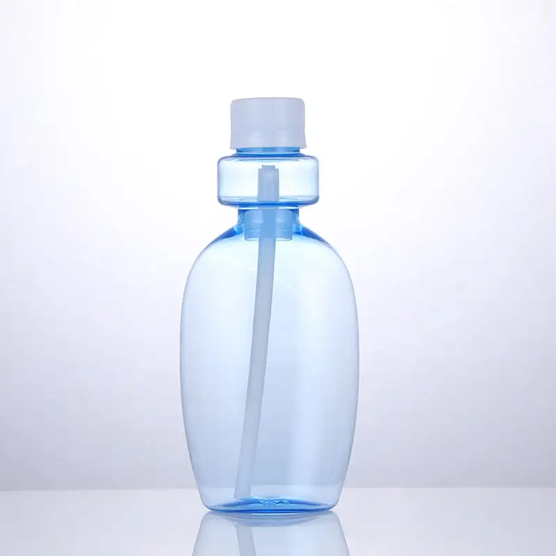 250ml Quantitative Portable PET Mouthwash Bottle Oral Hygiene Packaging Container