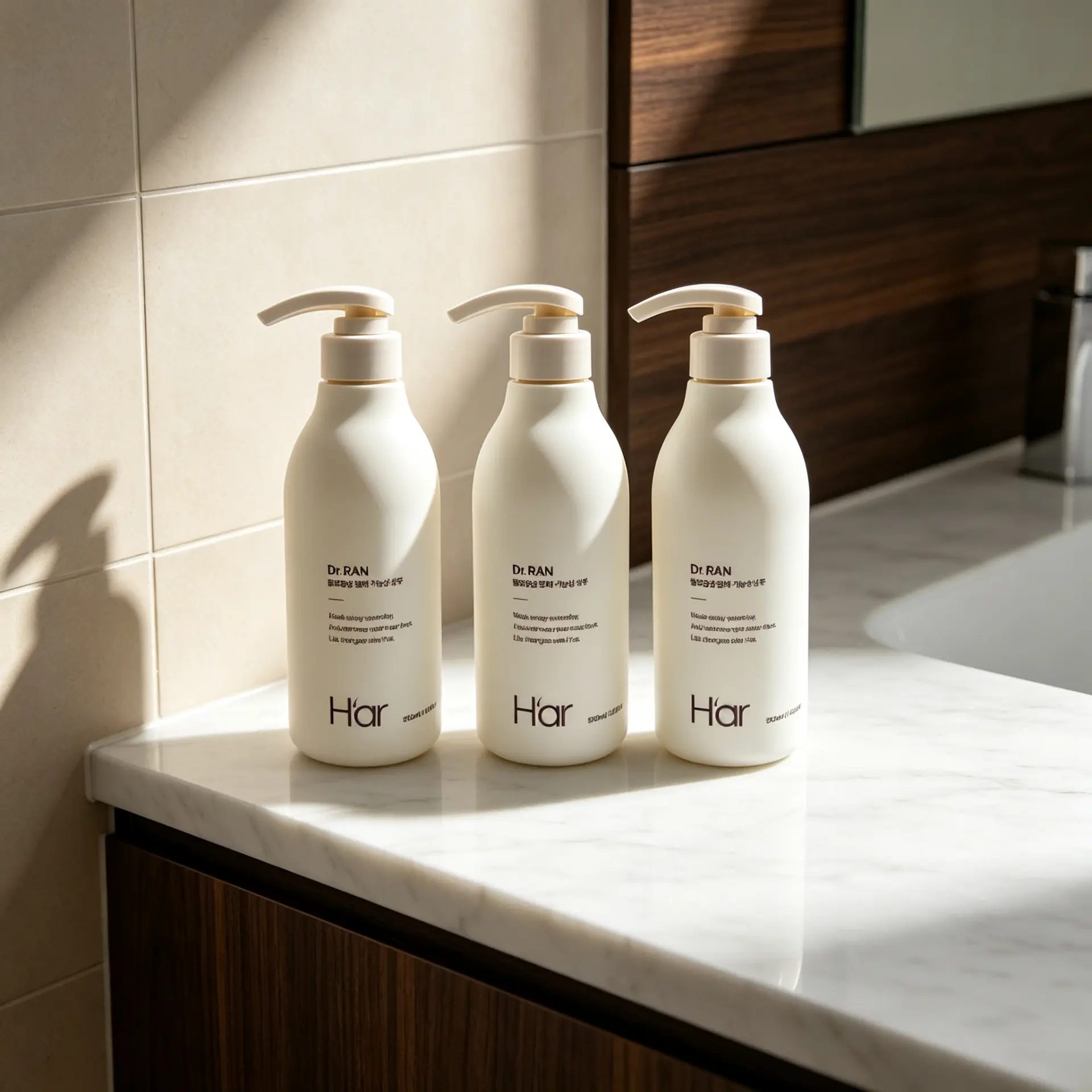 luxury eco friendly plastic cosmetic bottle, 100ml 200ml 250ml 500ml empty lotion shampoo packaging bottle