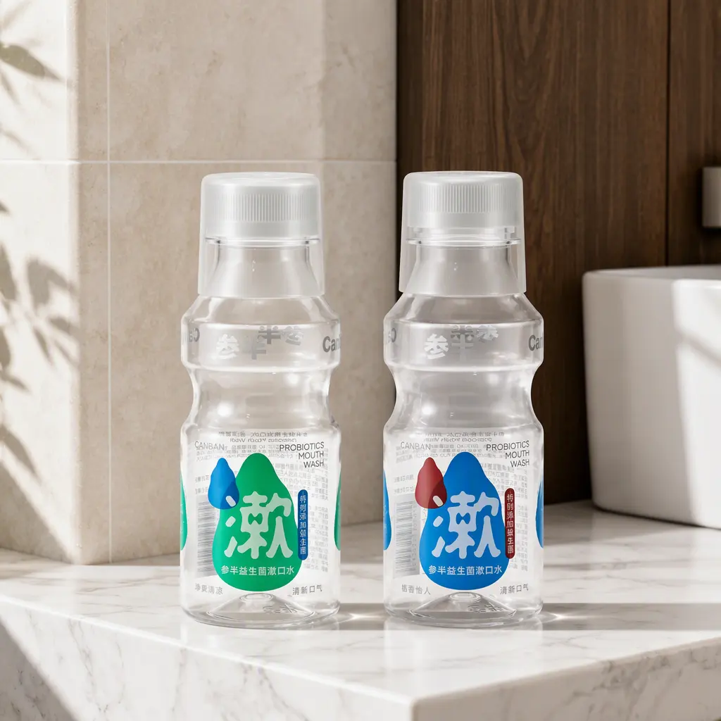 250ml probiotic mouthwash fresh mint oral care rinse, multi-flavor mouthwash for teeth cleaning and fresh breath